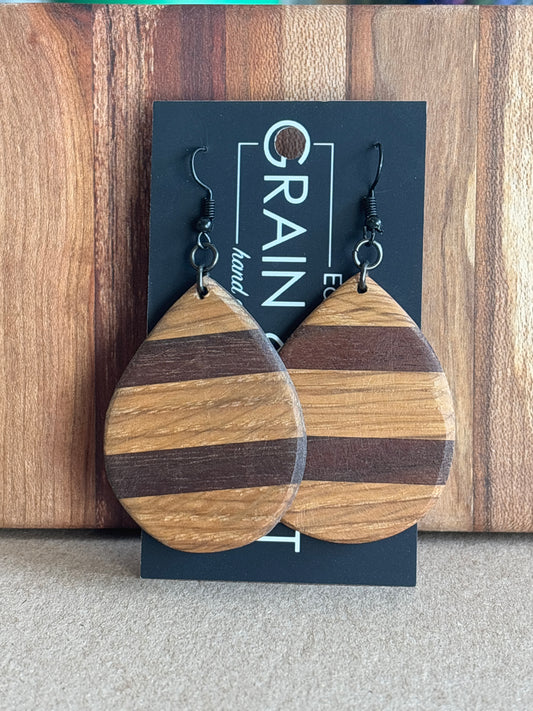 Oak Walnut Teardrop